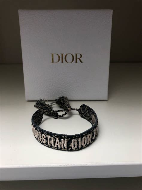 dior bracelet green|christian dior studded friendship bracelet.